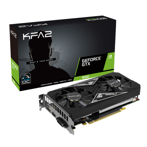 Lavet en kontrakt Afstå Skru ned KFA2 GeForce® GTX 1650 EX PLUS (1-Click OC) GDDR6 - Graphics Card
