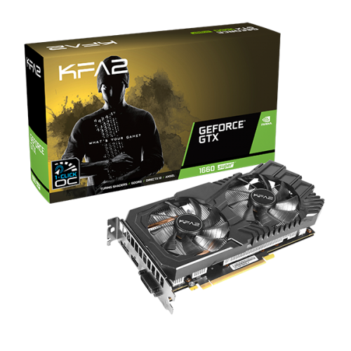 KFA2 GeForce® GTX 1660 Super X Edition (1-Click OC) - Graphics Card