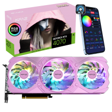 KFA2 GeForce RTX™ 4070 EX Gamer Pink 1-Click OC