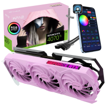 KFA2 GeForce RTX™ 4070 Ti EX Gamer Pink 1-Click OC