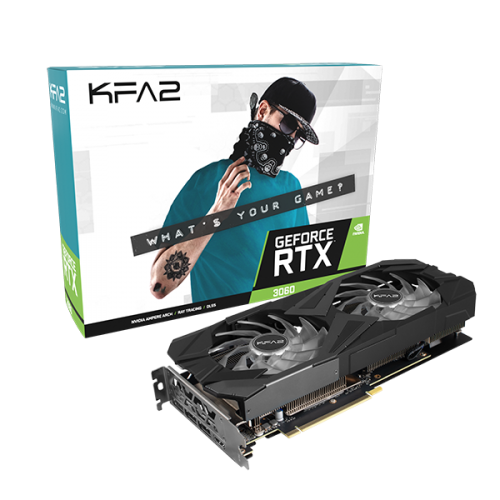 KFA2 GeForce RTX™ 3060 EX (1-Click OC Feature)