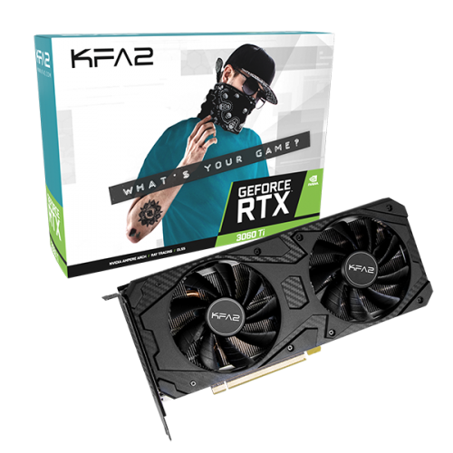 KFA2 GeForce RTX™ 3060 Ti LHR (1-Click OC Feature)