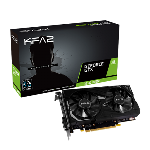 KFA2 GeForce® GTX 1650 Super EX (1-Click OC)