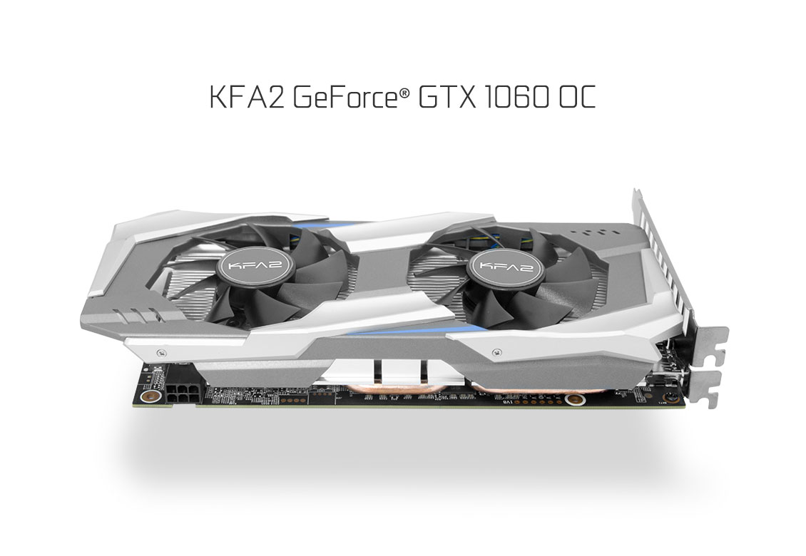KFA2 GeForce® GTX 1060 OC 3GB - GeForce® GTX 10 Series - Graphics Card