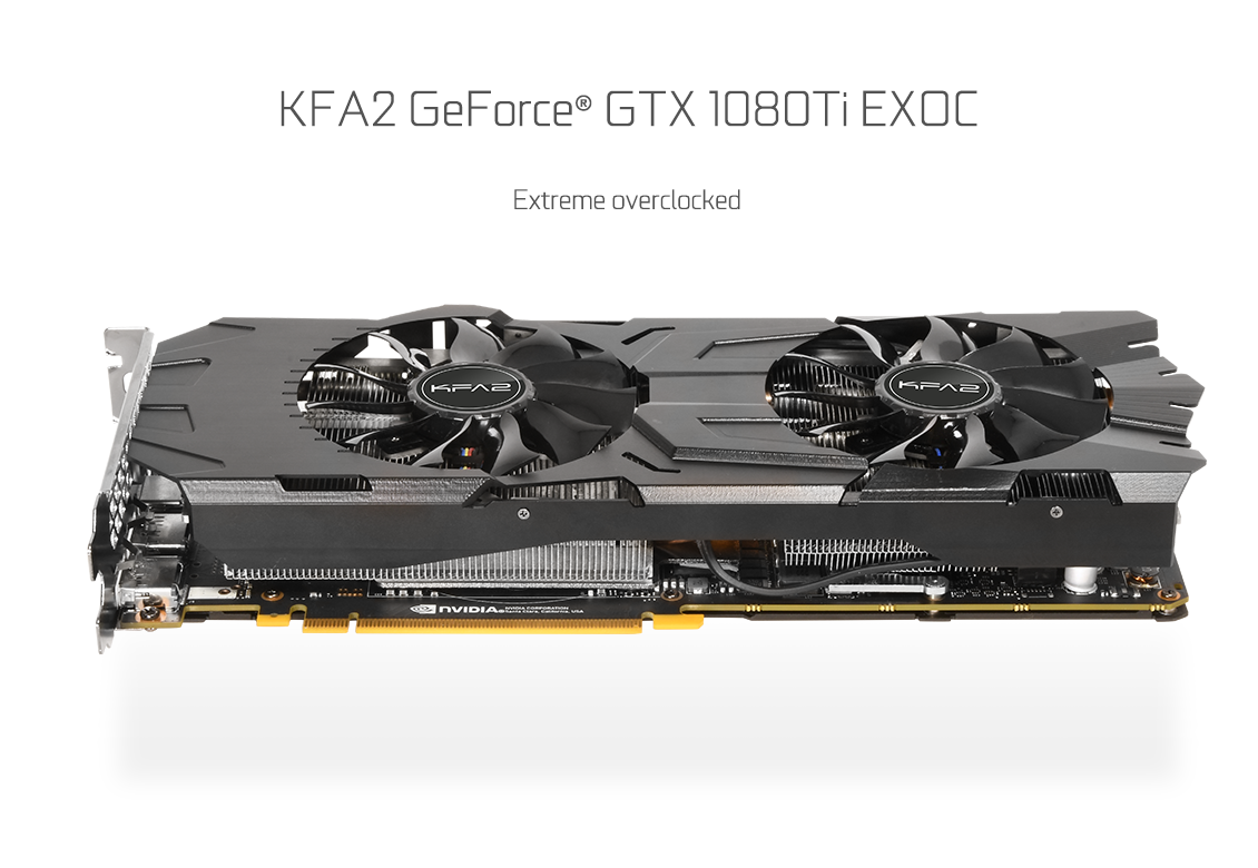 KFA2 GTX Ti EXOC - GeForce® GTX 10 - Graphics Card
