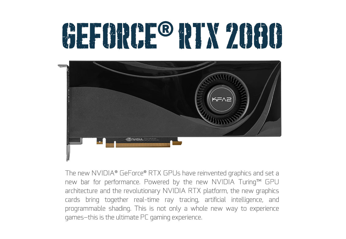 KFA2 GeForce® RTX 2080 - RTX™ Series - Graphics Card