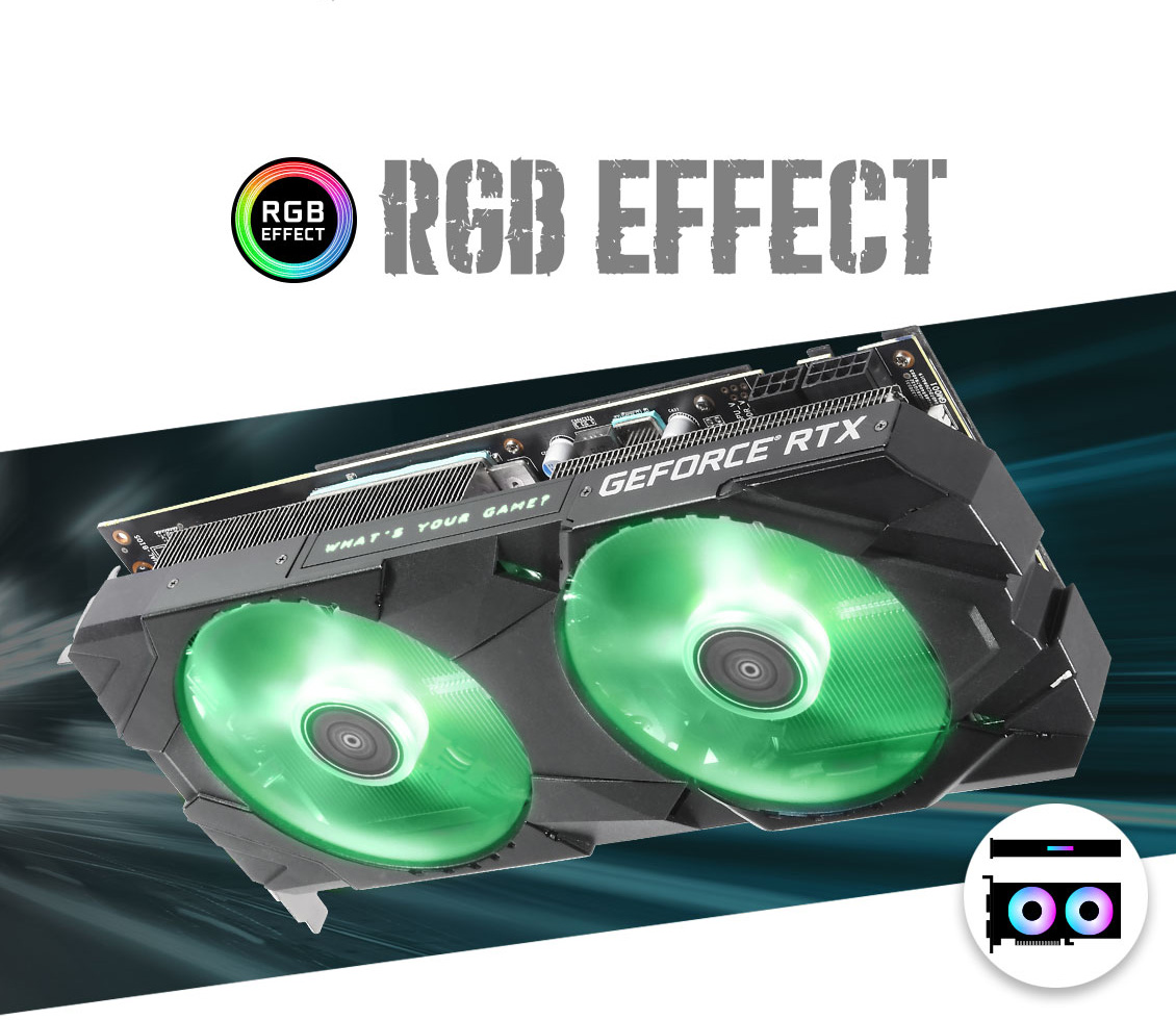 GeForce® RTX 2080 Super EX (1-Click - SUPER Series - Graphics Card